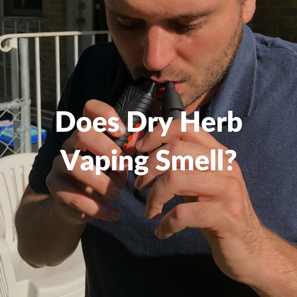 Does Vaping Dry Herbs Smell? 