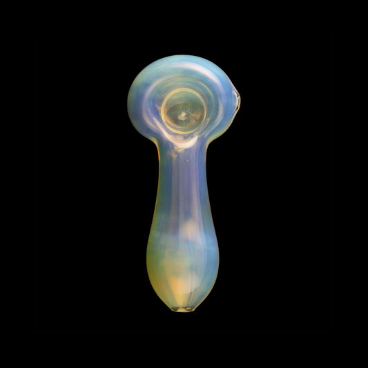 Color changing spoon pipe