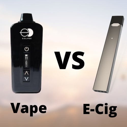 E-Cigarette vs Vaporizer