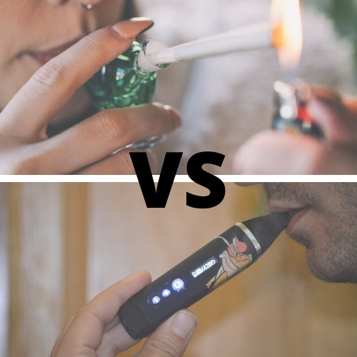 Vaping Dry Herbs vs Smoking Dry Herbs