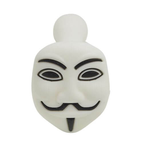 Guy Fawkes Mask Pipe