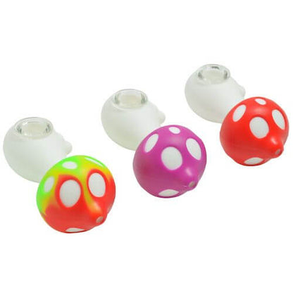 Mushroom Silicone Pipes