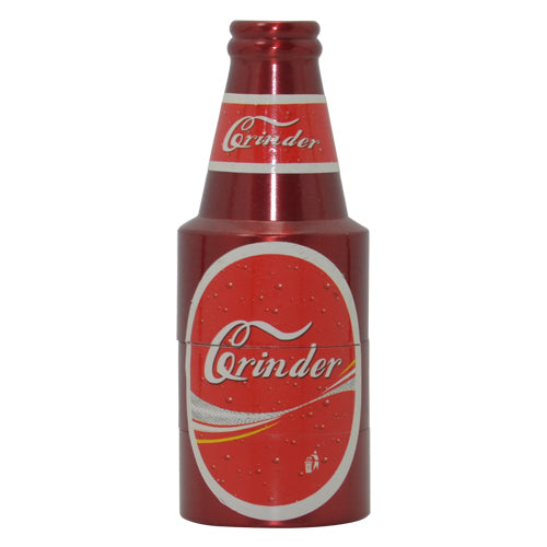 Red Coca Cola Bottle 4 Piece Grinder for Sale