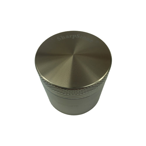 Brown Sharpstone Herb Grinder 4 Piece - Vape Vet Store