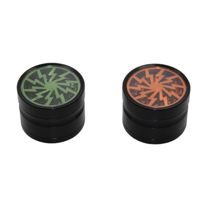 Lightning Bolt 4 Piece Herb Grinder for Sale 