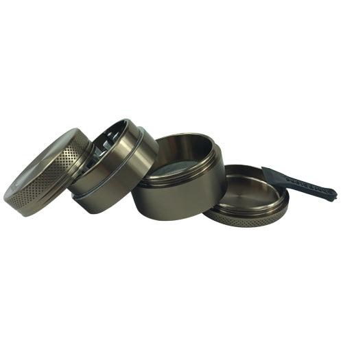 Herb Grinder 4 Piece Sharpstone Brown - Vape Vet Store