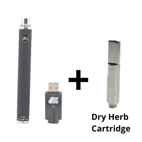 SteamCloud EVOD Vape Battery with Dry Herb Cartridge 