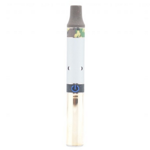 AGO JR Vape Pen with Gold Silver and Green Camo 