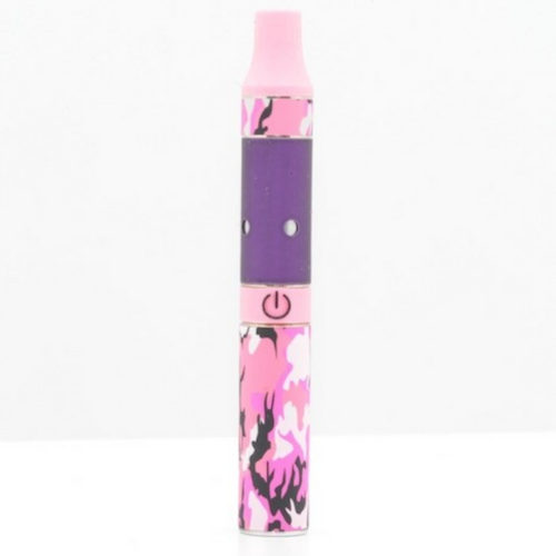 AGO Jr Vape pen for Wax with Pink Camo and Purple