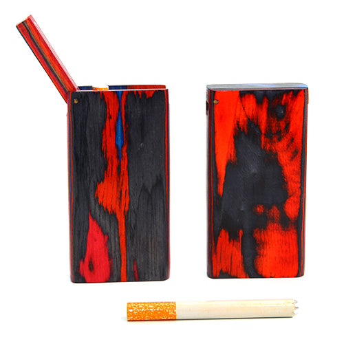 Flip Top Dugout Pipe with One Hitter 