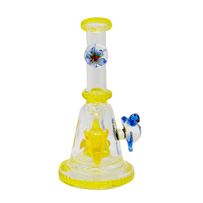 Cheech Flower Percolator Dab Rig Sideview