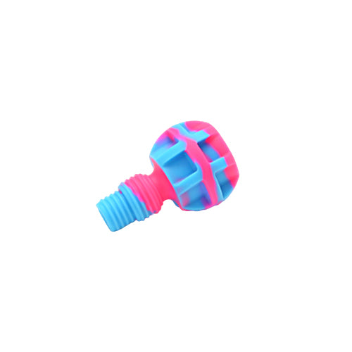 Blue and Pink Heat Resistant Bong Bowl Piece