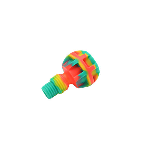 Rasta Colored Heat Resistant Bong Bowl Piece