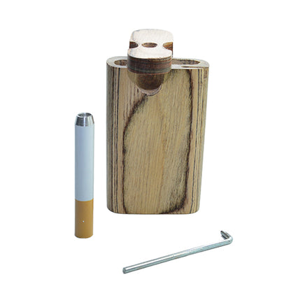 Mini Wooden Dugout Pipe with Scraper