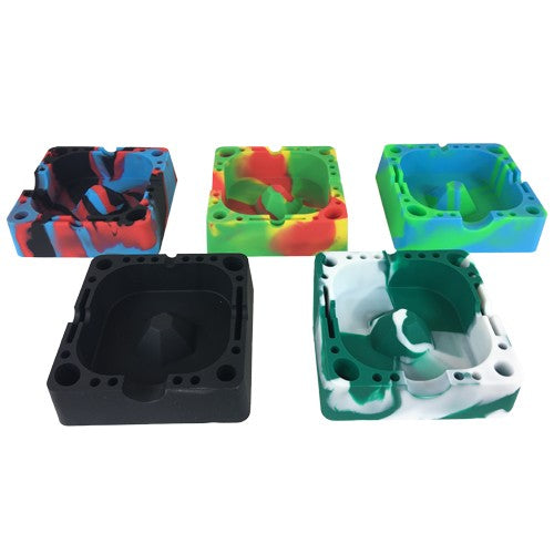 Silicone Ashtrays Available in Five Colors - Vape Vet Store