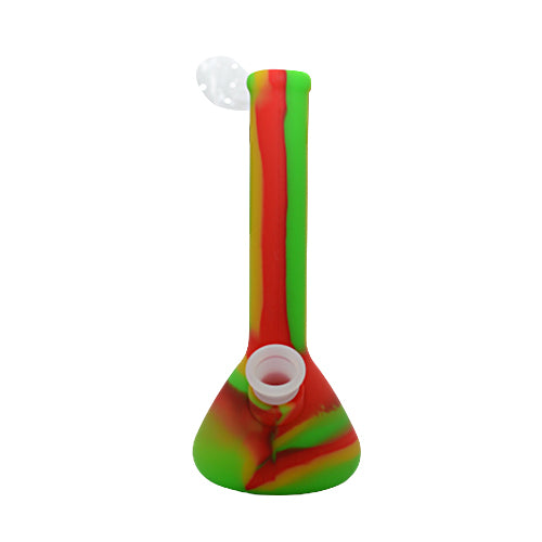 Rasta Beaker Silicone Bong