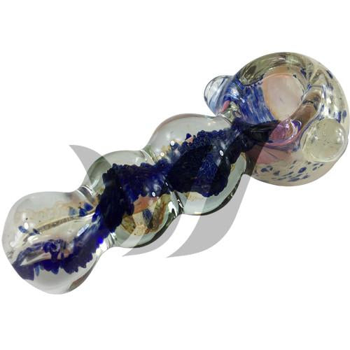 glass spoon pipe ocean design 