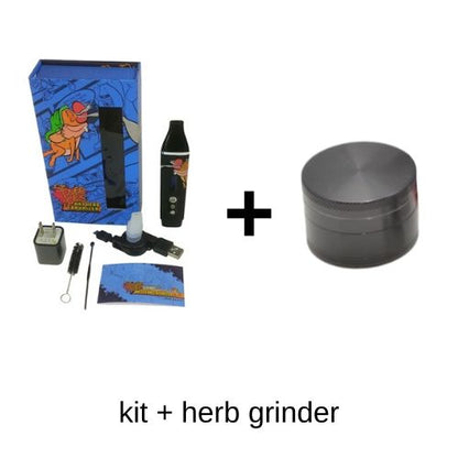 Stoner Joe Vaporizer with 4 Piece Herb Grinder