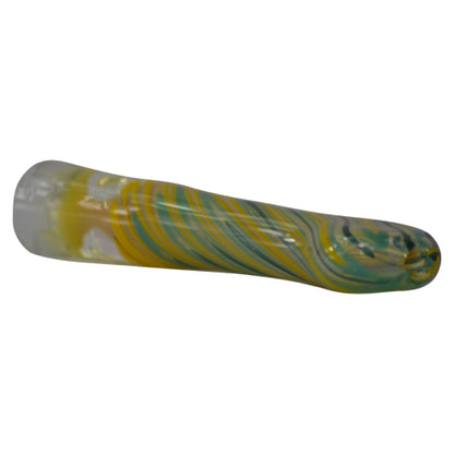 Tedrow Glass Chillum Pipe