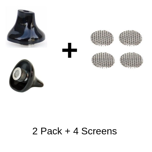 Titan 1 Vaporizer Mouthpiece 2 Pack with 4 vape screens