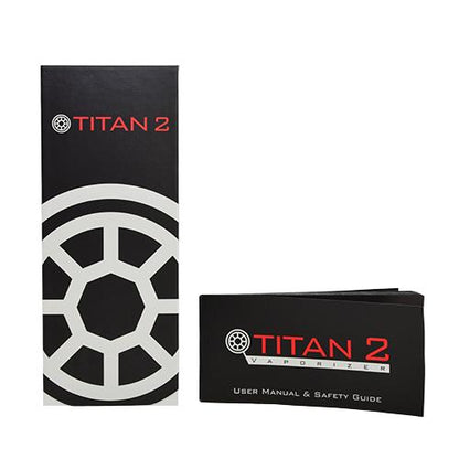 Packaging for the Titan 2 Vaporizer 