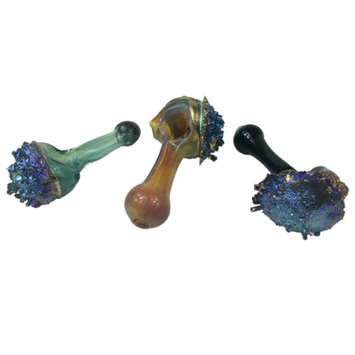 Tony Kazy Bismuth Infused Glass Spoon Pipe - Vape Vet Store