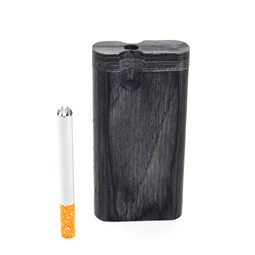 Black Turn Top Dugout Pipe with Metal One Hitter