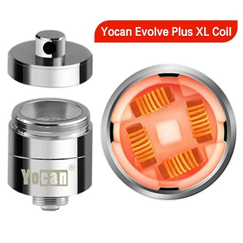 Yocan Evolve Plus XL quad Coil technology 