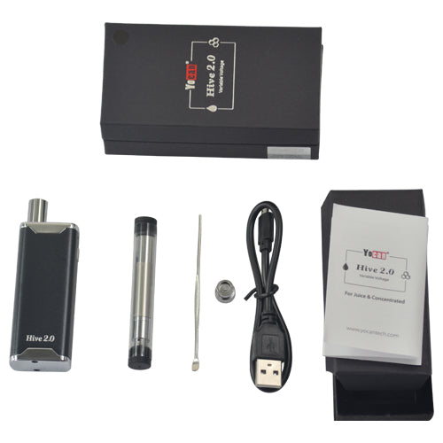 Yocan Hive 2.0 vape kit contents