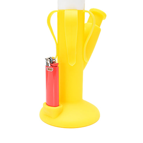 Banana Silicone Bong with Lighter