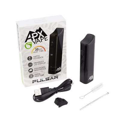 Black Pulsar APX 2 Dry Herb Vaporizer Kit