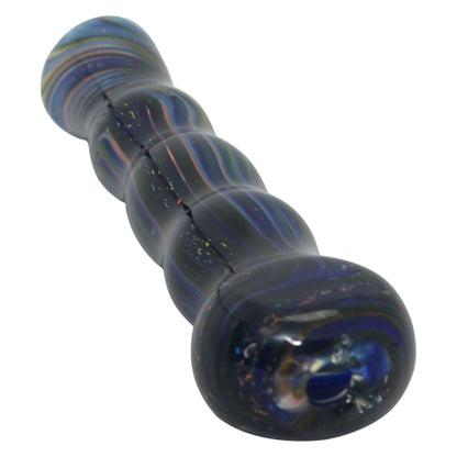 Caterpillar Glass Chillum Pipe Flute Mouthpiece