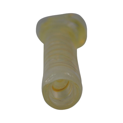 chameleon glass chillum pipe bowl piece 