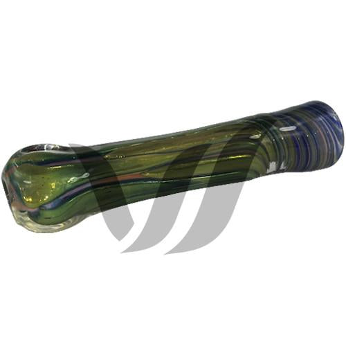 Glass Chillum Pipe Forest Series 