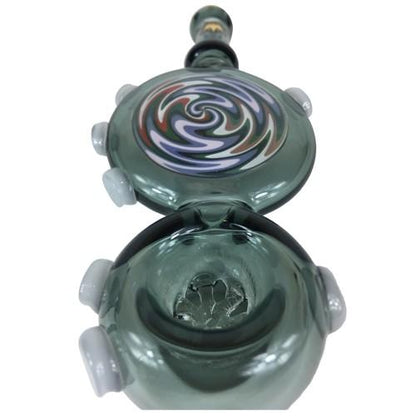 Hypnosis Spoon Pipe with Built-in Glass Screen