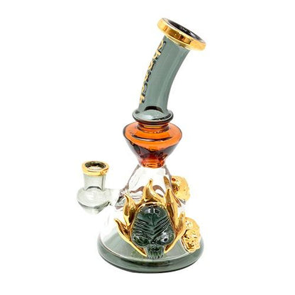 Dab Rig With Skulls 