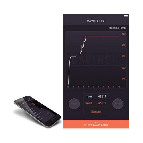 Davinci IQ Vaporizer Comes with Phone App