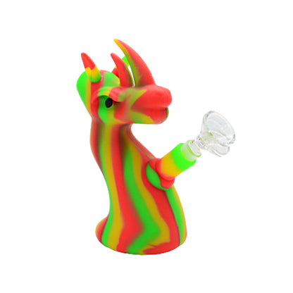 Silicone Dragon Bubbler Highlighting Bong Bowl 