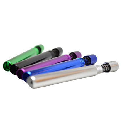 Different Colors of Push and Clear One Hitter Pipes