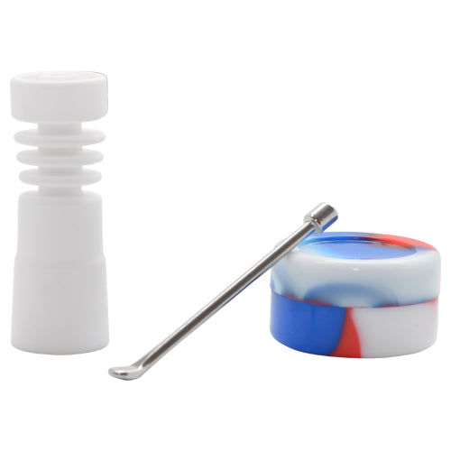 Female Ceramic Nail with Dab Set 