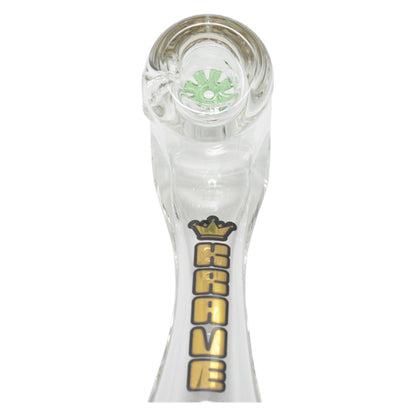 Glass Sherlock Pipe with Built in Glass Screen