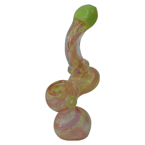 glass bubbler pipe has optimal water filtration 