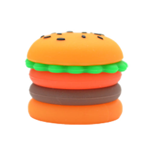 Silicone Hamburger Dab Container