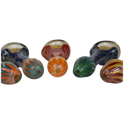 Honeycomb Glass Spoon Pipe Mouthpiece Choices - Vape Vet Store