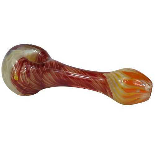 Honeycomb Glass Spoon Pipe by Tedrow Glass - Option D