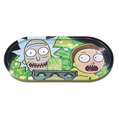 Rick and Morty Metal Rolling Tray D