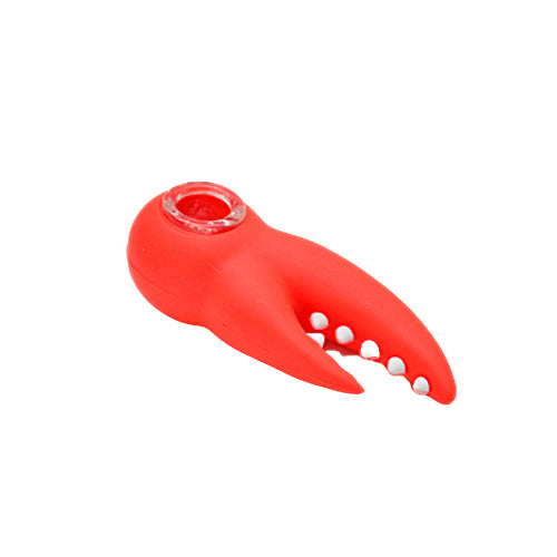 Silicone Lobster Claw Pipe