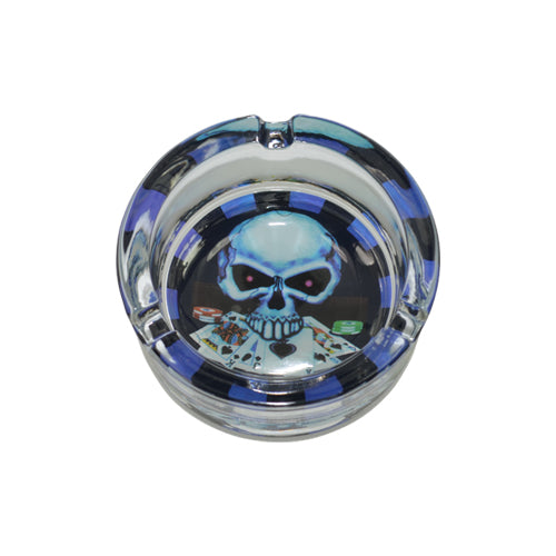 Skull Glass Ashtray for Sale 