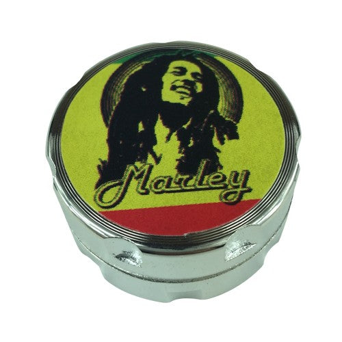 Bob Marley Pictured Mini Herb Grinder - Vape Vet Store