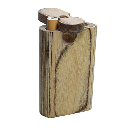 Mini Wooden Dugout Pipe Light Wood